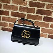 GUCCI SMALL Arli Shoulder Bag Leather Black 550129 25 x 16 x 5.5 cm - 1