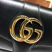 GUCCI SMALL Arli Shoulder Bag Leather Black 550129 25 x 16 x 5.5 cm - 5