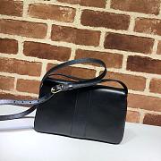 GUCCI SMALL Arli Shoulder Bag Leather Black 550129 25 x 16 x 5.5 cm - 3