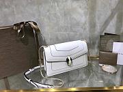 BVLGARI SERPENTI FOREVER SHOULDER BAG Calfskin Leater White 38102 22 x 13 x 6 cm - 5