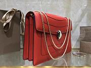 BVLGARI SERPENTI FOREVER SHOULDER BAG Leather Red 280153 28 x 19 x 8 cm - 3