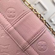 LOUIS VUITTON Saint Sulpice Bag Monogram Empreinte Leather Pink M43393 25 x 16.5 x 9 cm - 2