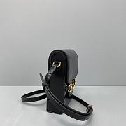 GUCCI MINI Horsebit 1955 Bag Leather Black 625615 11.5 x 17 x 4 cm  - 5