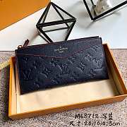 LOUIS VUITTON Pochette Mélanie BB Blue And Red M68712 20 x 10 x 0.3 cm - 1