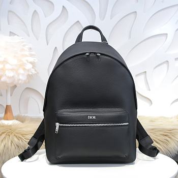 DIOR Backpack Leather Black 30 x 42 x 15 cm