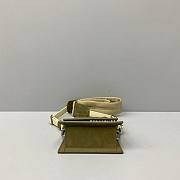 JACQUEMUS LE CHIQUITO Mini Leather Bag Dark Green 213BA01 12 x 8 x 5 cm - 5