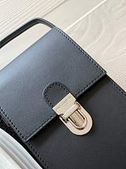 YSL TUC PHONE POUCH WITH STRAP IN SUPPLE CALFSKIN Black 6677182 9 x 3.5 x 18 cm - 4