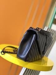YSL MEDIUM COLLEGE IN QUILTED LEATHER Black Metal Black 600279 24 x 17 x 6.5 cm - 5