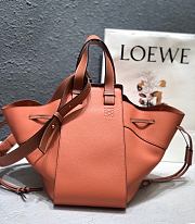 LOEWE SMALL Hammock Bag Cassic Calfskin Leather Orange 387.30.S35 26 x 21 x 14 cm - 3