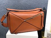 LOEWE LARGE Puzzle Edge Bag Classic Calfskin Tan B510140X01 35 × 17 × 24 cm - 5