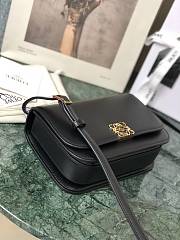 LOEWE SMALL Goya Bag Silk Calfskin Black A896N09X01 18.5 x 12.5 x 6 cm - 2