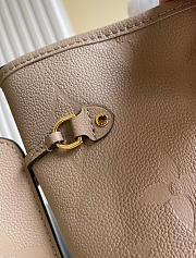LOUIS VUITTON NEVERFULL MM Monogram Empreinte Leather Touretelle M45686 32 cm - 5