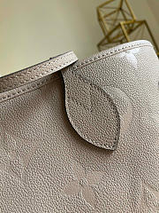 LOUIS VUITTON NEVERFULL MM Monogram Empreinte Leather Touretelle M45686 32 cm - 2