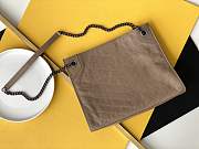 NIKI MEDIUM Niki Shopper Bag Leather Beige 33 x 27 x 11.5 cm - 2