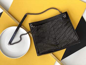 NIKI MEDIUM Niki Shopper Bag Leather Black 33 x 27 x 11.5 cm