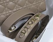 DIOR LADY DIOR MY ABCDIOR BAG Beige M0538 20cm - 2