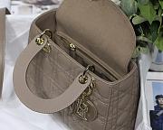 DIOR LADY DIOR MY ABCDIOR BAG Beige M0538 20cm - 4