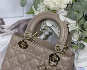 DIOR LADY DIOR MY ABCDIOR BAG Beige M0538 20cm - 6