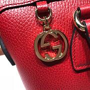 GUCCI Convertible Straight Leather Red 449659 30 x 22 x 12 cm - 2
