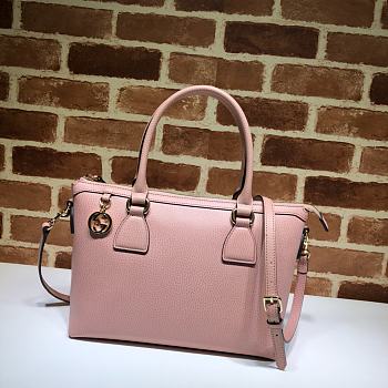 GUCCI Convertible Straight Leather Powder Pink 449659 30 x 22 x 12 cm