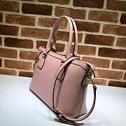 GUCCI Convertible Straight Leather Powder Pink 449659 30 x 22 x 12 cm - 2