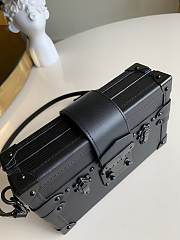 LOUIS VUITTON PETITE MALLE Bag All Black Epi Leather M55859 20 x 12.5 x 5 cm - 3