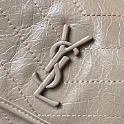 YSL NIKI BABY In Lambskin Leathe Beige 5330371 22 x 16.5 x 12 cm - 3