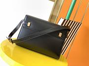 YSL SMALL MANHATTAN Shoulder Bag Leather Black 6756260 24 x 17.5 x 6 cm - 5