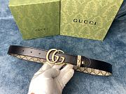 Gucci Marmont Thin Belt Double G Buckle - 2