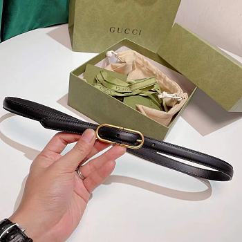 Gucci Guccissima Leather Waist Belt Black