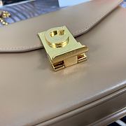 CELINE Pre-Owned 2020s C Charm Shoulder Bag Taupe 370348 21.5 x 15 x 7 cm - 6