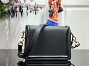 LOUIS VUITTON MINI Dauphine Epi Leather Black M55964 20 x 15 x 9 cm   - 4