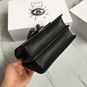 Gucci Mini Dionysus Top Handle Black Bag 523367 20 cm - 3