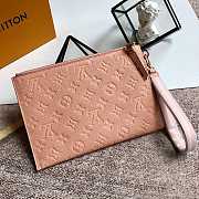 Louis Vuitton Pochette Melanie MM Pink M68705 23 x 16 x 2 cm - 5