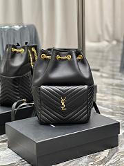 Ysl Joe Backpack In Lambskin Black 6726091 22 x 29 x 15 cm - 1