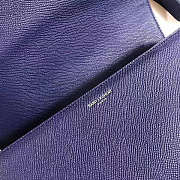 YSL Monogram Sac Universite Navy 25 x 7.5 cm - 2