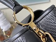 Louis Vuitton Capucines BB Damier Quilt Lambskin Black M59225 27 x 18 x 9 cm - 6