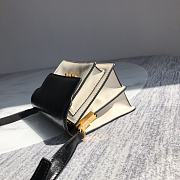 Marni Mini Trunk Bag Leather White/Black Z476N 18 × 13 × 6.5 cm - 2