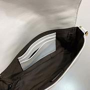 Fendi Small Nappla Leather White 8BS017 18 x 4 x 11 cm - 2