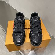 Louis Vuitton Trainer Sneaker 1A9IPX Black - 5