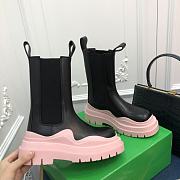 Bottega Veneta Tire two-tone Boots Light Pink - 6