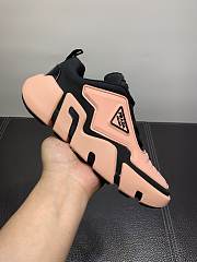 Prada Techno Strectch Sneakers Peach Pink - 4
