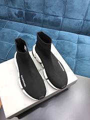 Balenciaga Speed 2.0 Sneakers 617239 Black/White  - 3