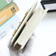 Gucci Horsebit 1955 Card Case Wallet Canvas White ‎621887 11 x 8.5 x 3 cm - 6