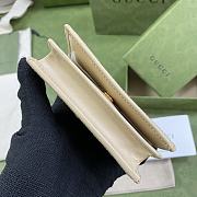 Gucci Horsebit 1955 Card Case Wallet Leather Cream ‎621887 11 x 8.5 x 3 cm - 3