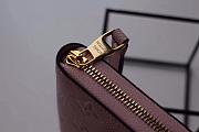 Louis Vuitton Zippy Wallet Monogram Leather Powder Pink M64090 19.5 x 10 cm - 2