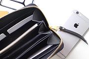 Louis Vuitton Zippy Wallet Monogram Leather Black M61864 19.5 x 10 cm - 5