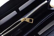 Louis Vuitton Zippy Wallet Monogram Leather Black M61864 19.5 x 10 cm - 6
