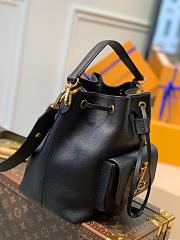 Louis Vuitton Lockme Bucket Bag Black M57687 20 x 22 x 13 cm - 3