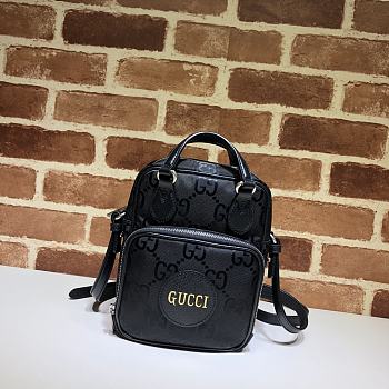 Gucci Off The Grid Shoulder Bag Black 625850 16 x 22 x 8.5 cm